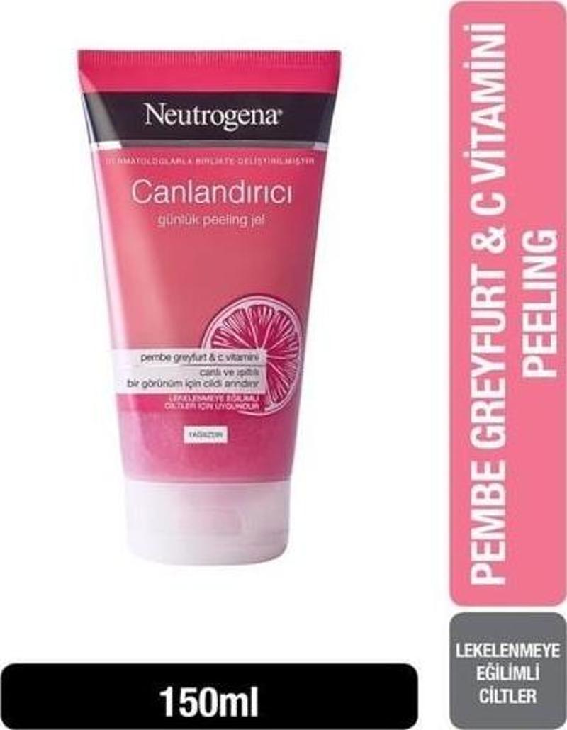 Canlandırıcı Pembe Greyfurt Günlük Peeling Jel 150 Ml