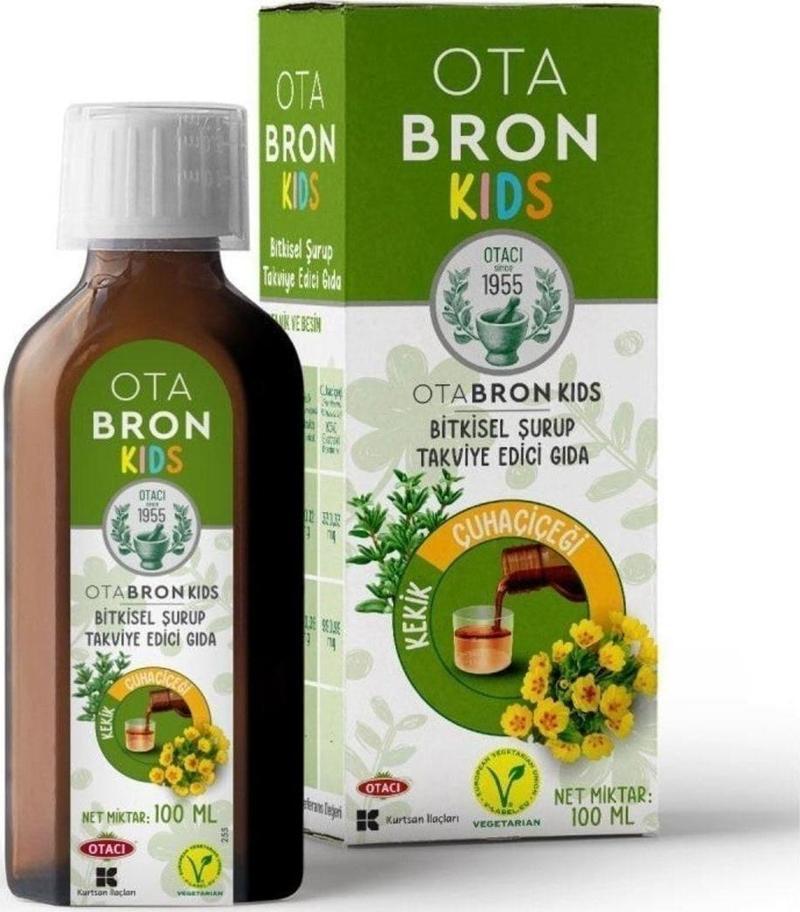 Otabron Kids Kekik Ve Çuhaçiçeği Bitkisel Şurup 100 Ml