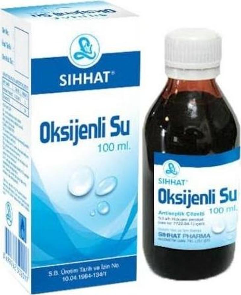 Oksijenli Su 100 Ml