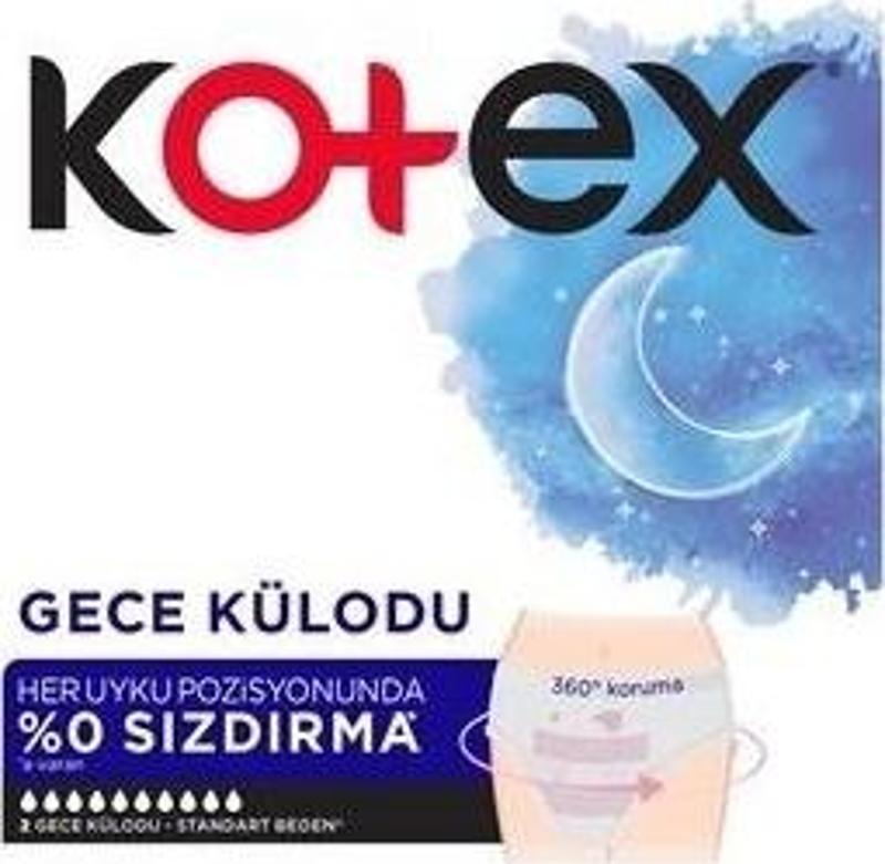 Regl Gece Külodu 2'Li