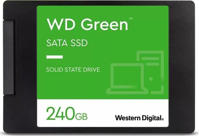 Western Dijital 240Gb Green 2.5 545Mb-S 3D Nand Wds240G3G0A Ssd Harddisk