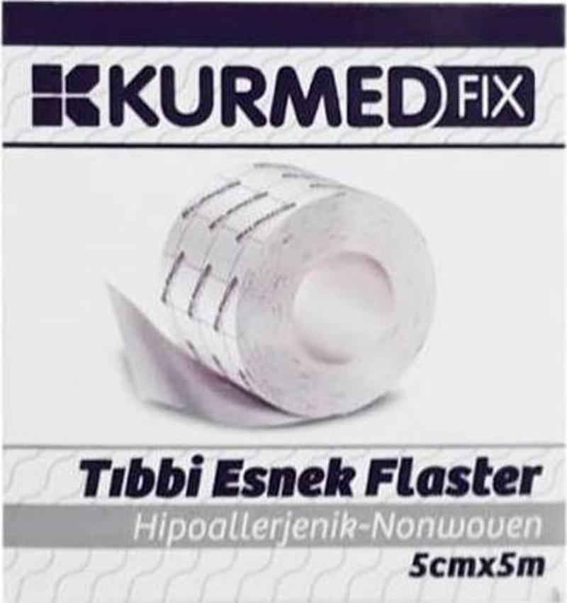 Fix 5 Cm X 5 M Hipoalerjenik Tıbbi Esnek Flaster