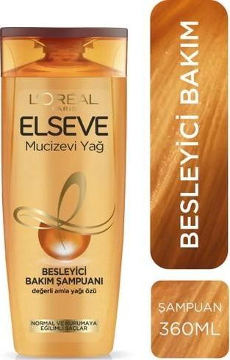 L'Oréal Paris Elseve 6 Mucizevi Yağ Besleyici Şampuan 360 Ml