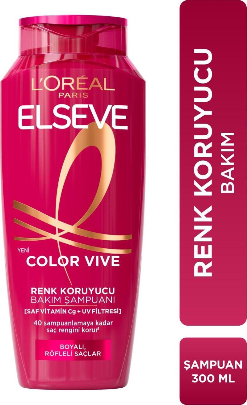 L'Oréal Paris Elseve Colorvive Renk Koruyucu Bakım Şampuanı 300 ml