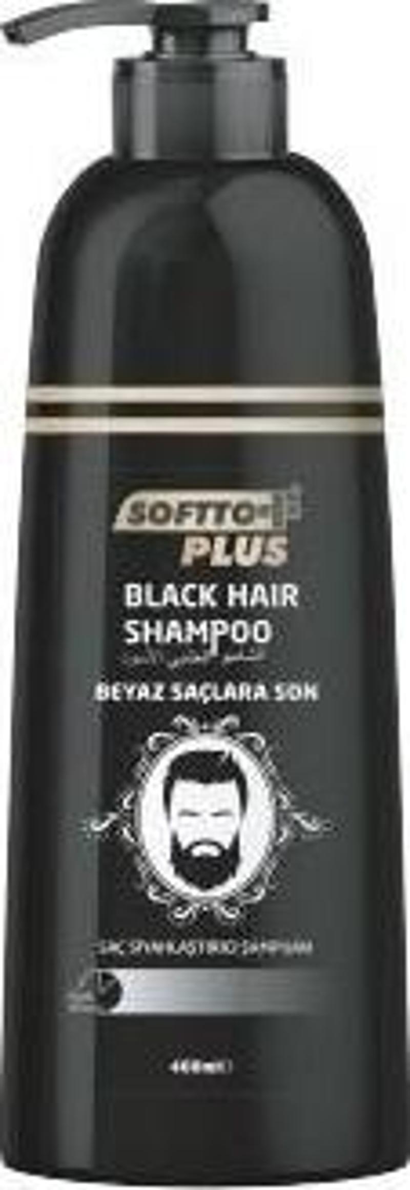 Black Hair Shampoo 350 Ml