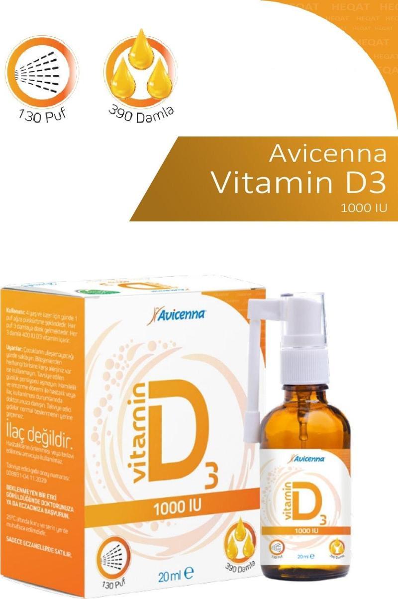 Vitamin D3 1000 Iu 20 Ml