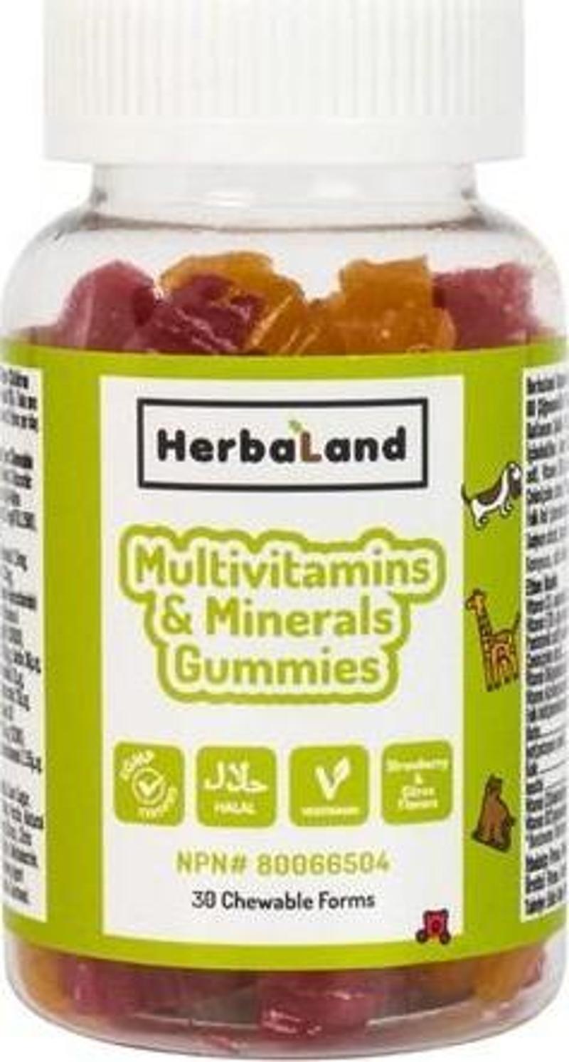 Gummy Vegan Multivitamins & Minerals 60 Kapsül