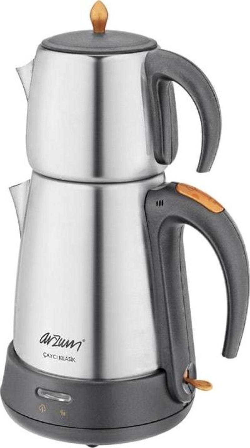 Ar3004-ınd Çaycı Klasik Çay Makinesi - Inox