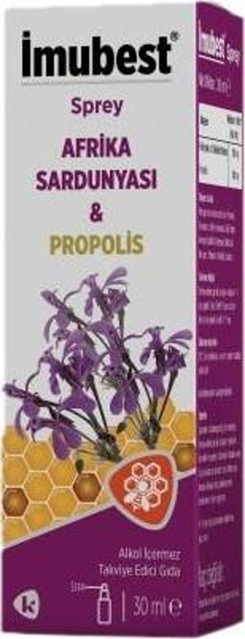 Imubest Afrika Sardunyası & Propolis 30 Ml Sprey