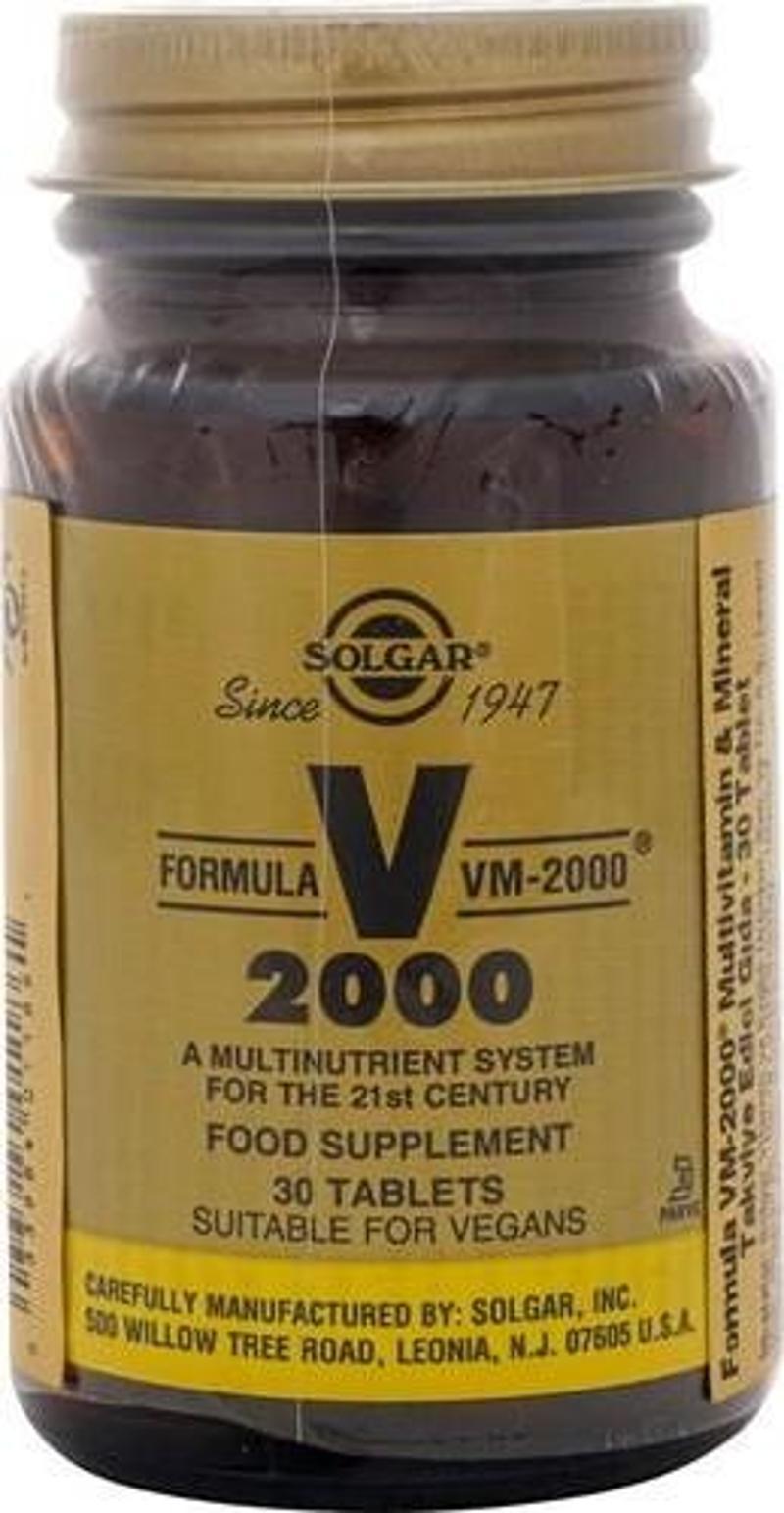 Vm 2000 Multivitamin & Mineral 30 Tablet