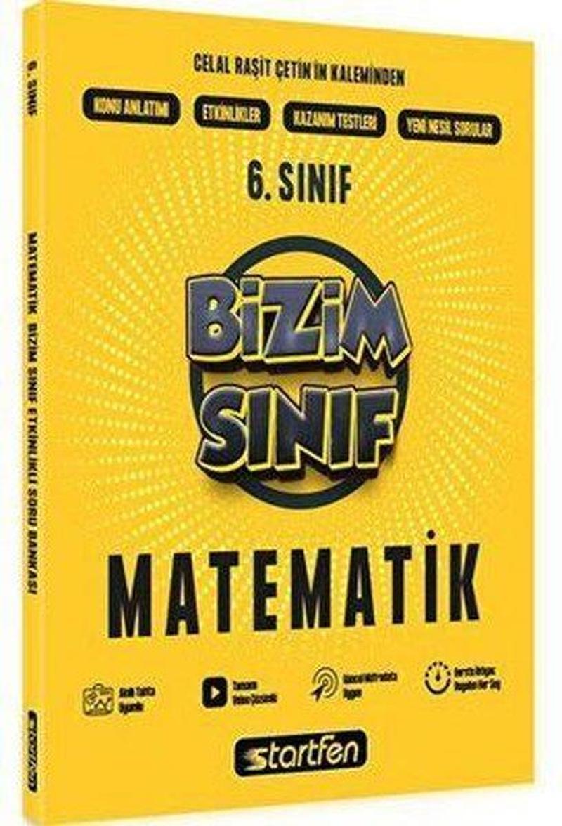 6. Sınıf Bizim Sınıf Matematik Etkinlikli Soru Bankası