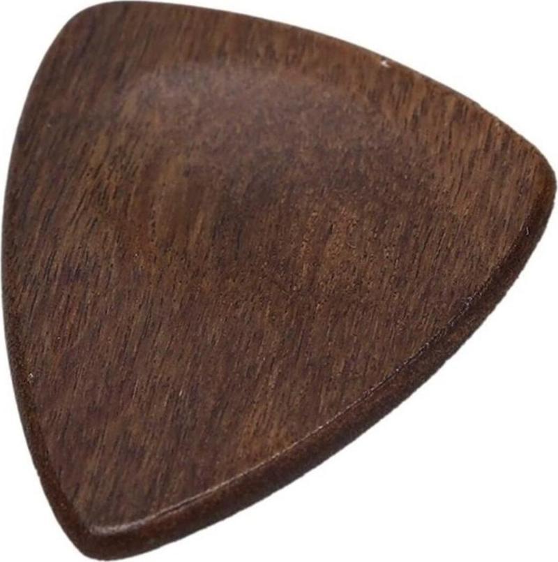 Profesyonel Ahşap Gitar Ukulele Penası Wooden Guitar Picks Ceviz Ağacı