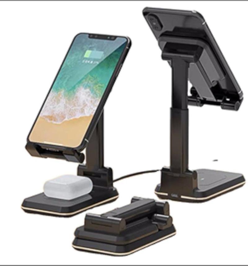 T44 Wireless Ayarlanabilir Ergonomik Telefon Tablet Standı