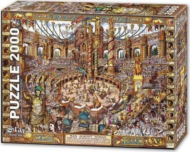 Game Erkekler ve Kadınlar Savaşı 2000 Parça Puzzle 1100981