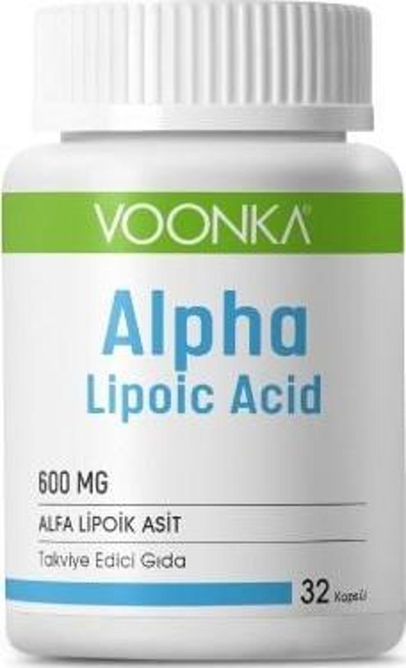 Alpha Lipoic Acid 600 Mg 32 Kapsül