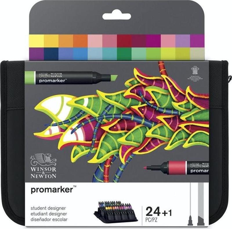 ProMarker Kalem 24 Renk Çantalı Set