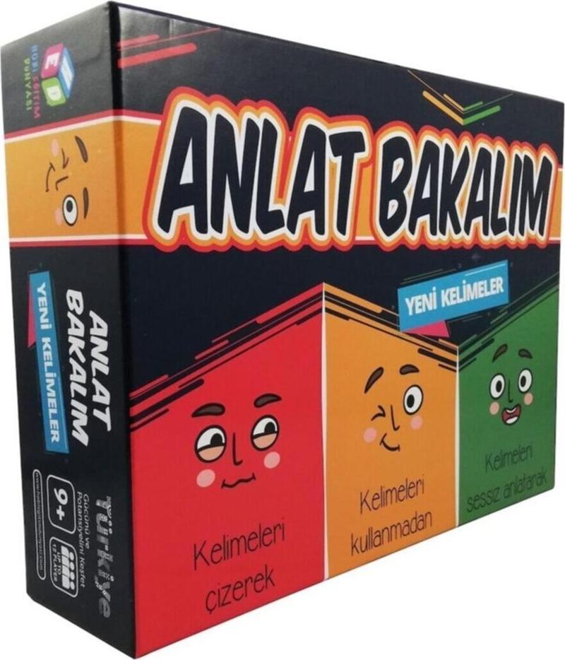 Dünyası Anlat Bakalım Eğitici Aile Oyunu