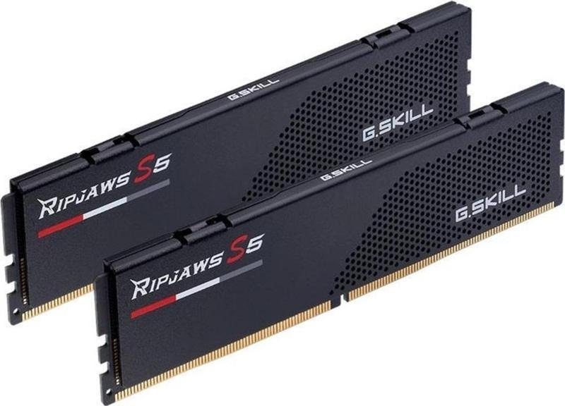 G Skill Gskıll Ripjaws S5 Siyah Ddr5-5600mhz Cl28 32gb (2x16gb) Dual 1.35v F5-5600j2834f16gx2-rs5k