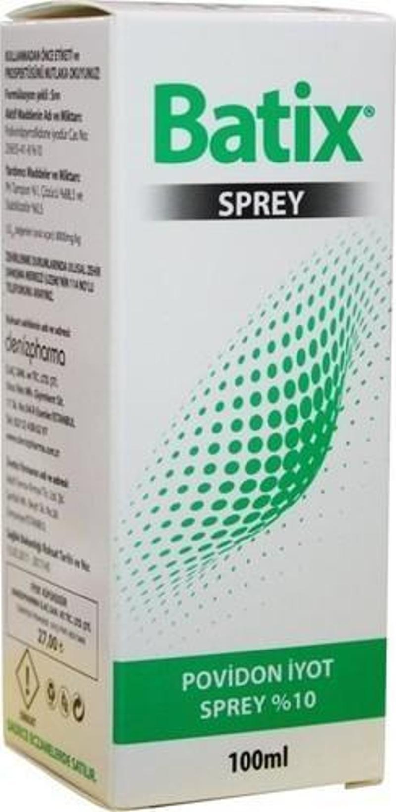 Batix Antiseptik Sprey 100 Ml