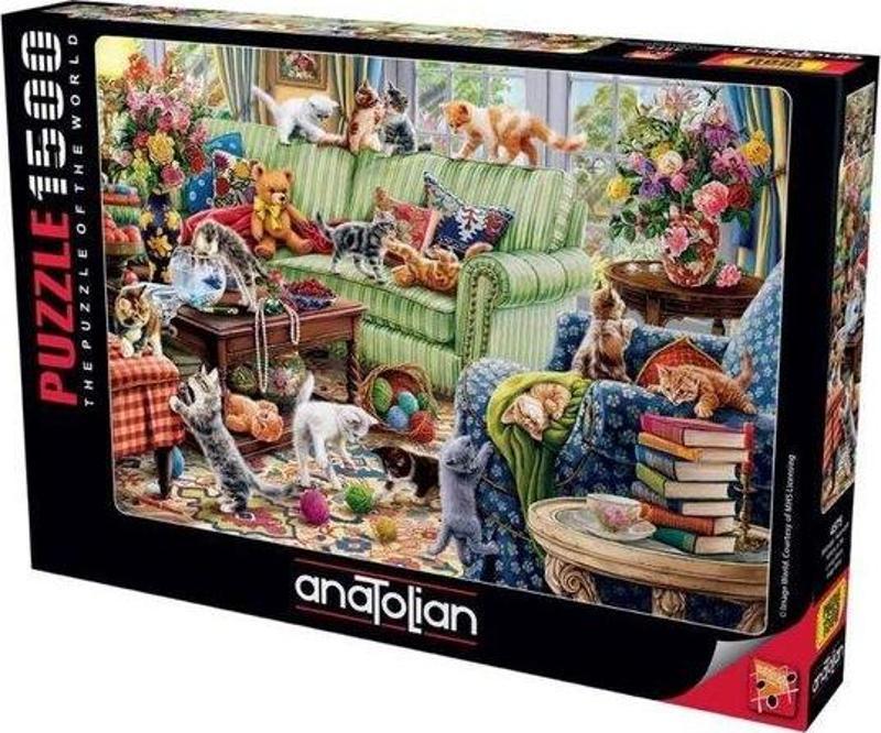 Salondaki Yaramazlar 1500 Parça Puzzle