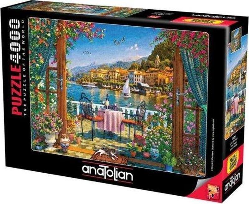 Como Gölü Keyfi 4000 Parça Puzzle