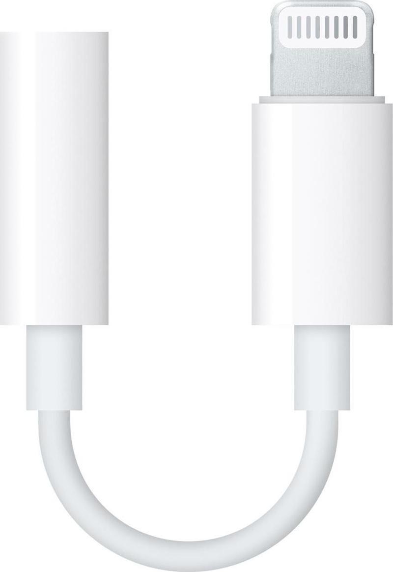 Apple Lightning to 3.5 mm Kulaklık Jakı Adaptörü Headphone Jack Adapter