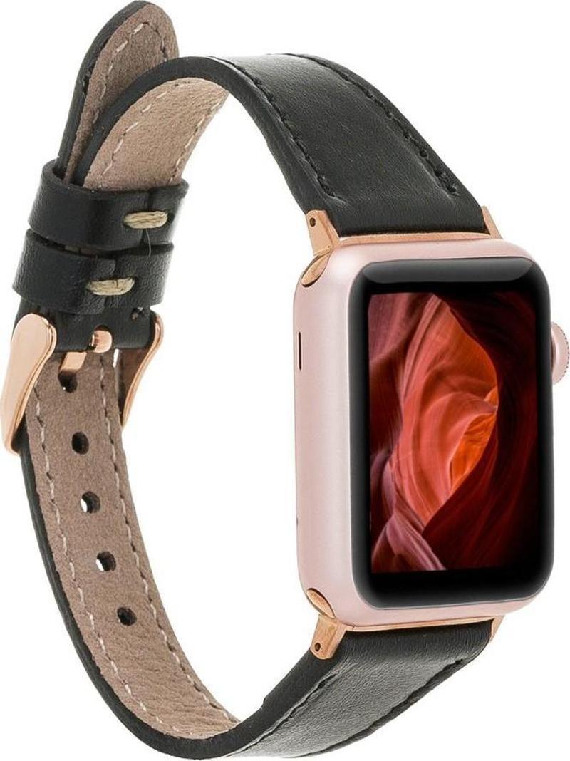 Apple Watch Uyumlu Deri Kordon 38-40-41mm Slim RST1