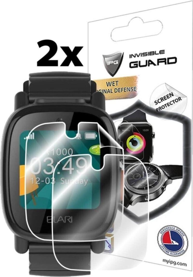 Elari Fixitime 3 Akıllı Çocuk Saati Için Hydrogel Ekran Koruyucu (2 ADET)