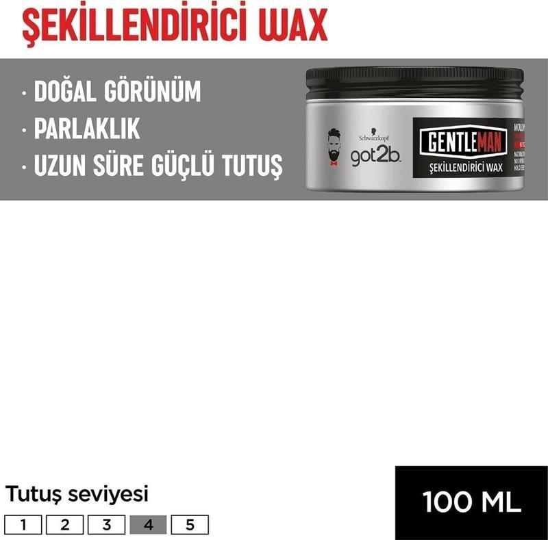 Gentleman Şekillendirici Wax 100 ml