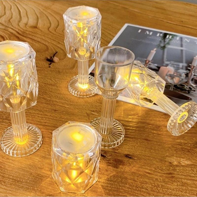 2İn1 Led Işıklı Mini Abajur + Işıklı Bardak Gün Işığı Led Masa Lambası Yılbaşı Hediyeleri