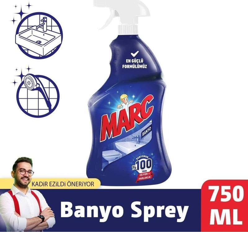 Banyo Temizleyici Kireç Sökücü Sprey 750