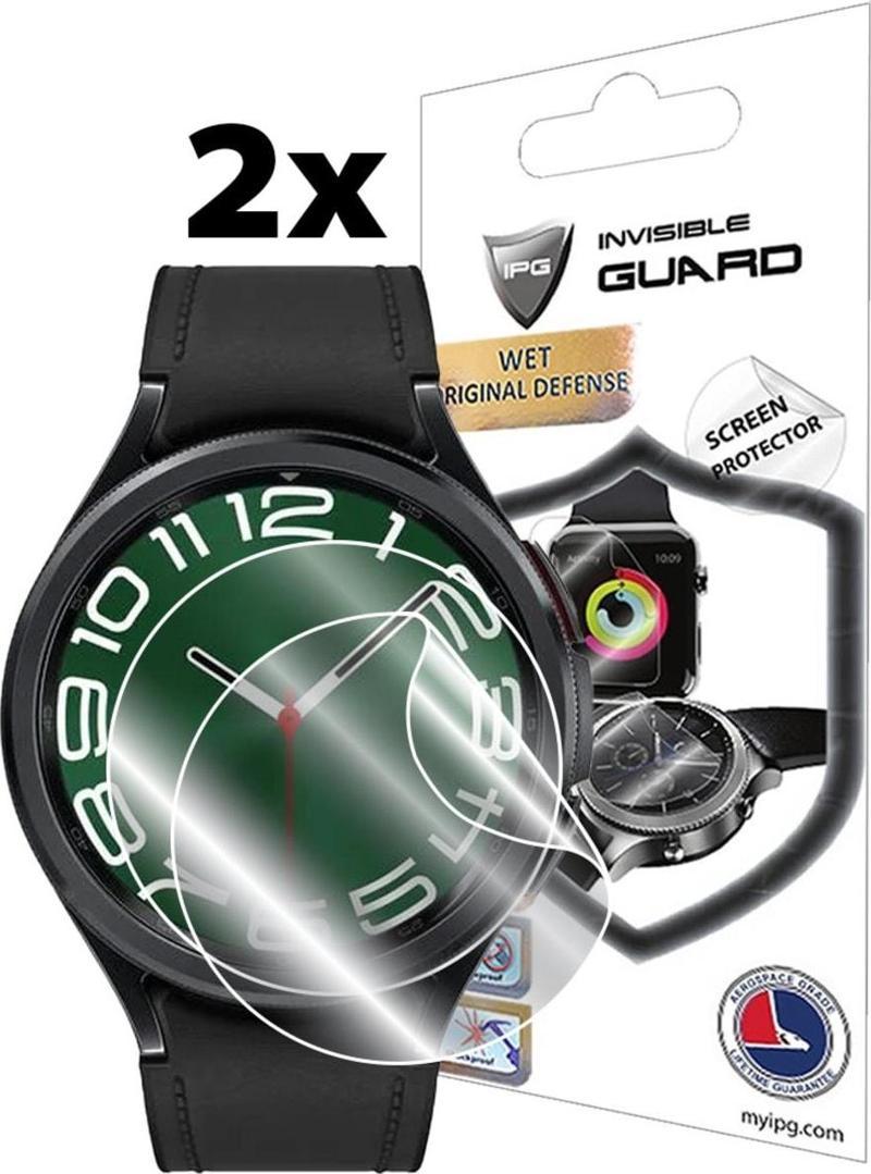 SAMSUNG Galaxy Watch 6 Classic (47mm) için Hydrogel Ekran Koruyucu (2 Adet)