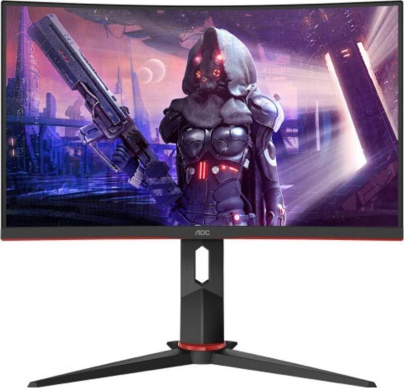C24g2u/bk 23.6" 165hz 1ms (Vga Hdmı-display-vga) Freesync Full Hd Curved Led Monitör