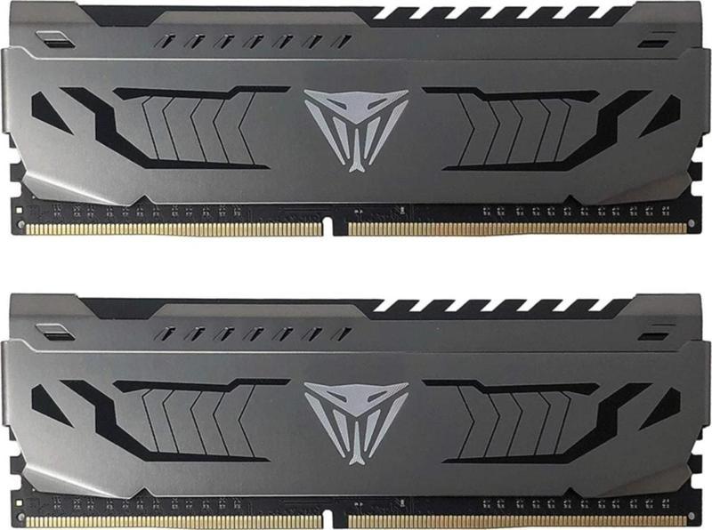 Pvs416g320c6k 16gb (8gbx2) 3200mhz Ddr4 Dual Vıper Steel Black Gaming Masaüstü Ram