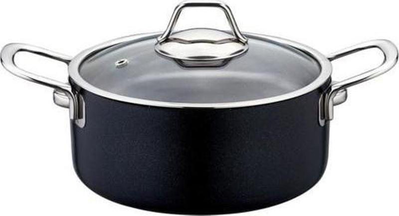 Gusto Granit Efektli 24 cm Derin Tencere