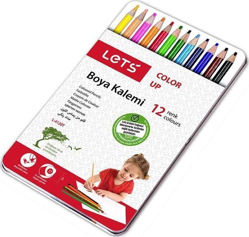KURU BOYA 12 Lİ METAL KUTU
