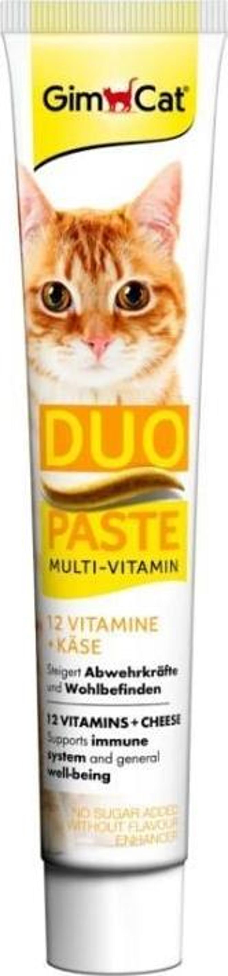 grimcat Multi-Vitamin Duo Paste Peynir + 12 Vitaminli 50gr