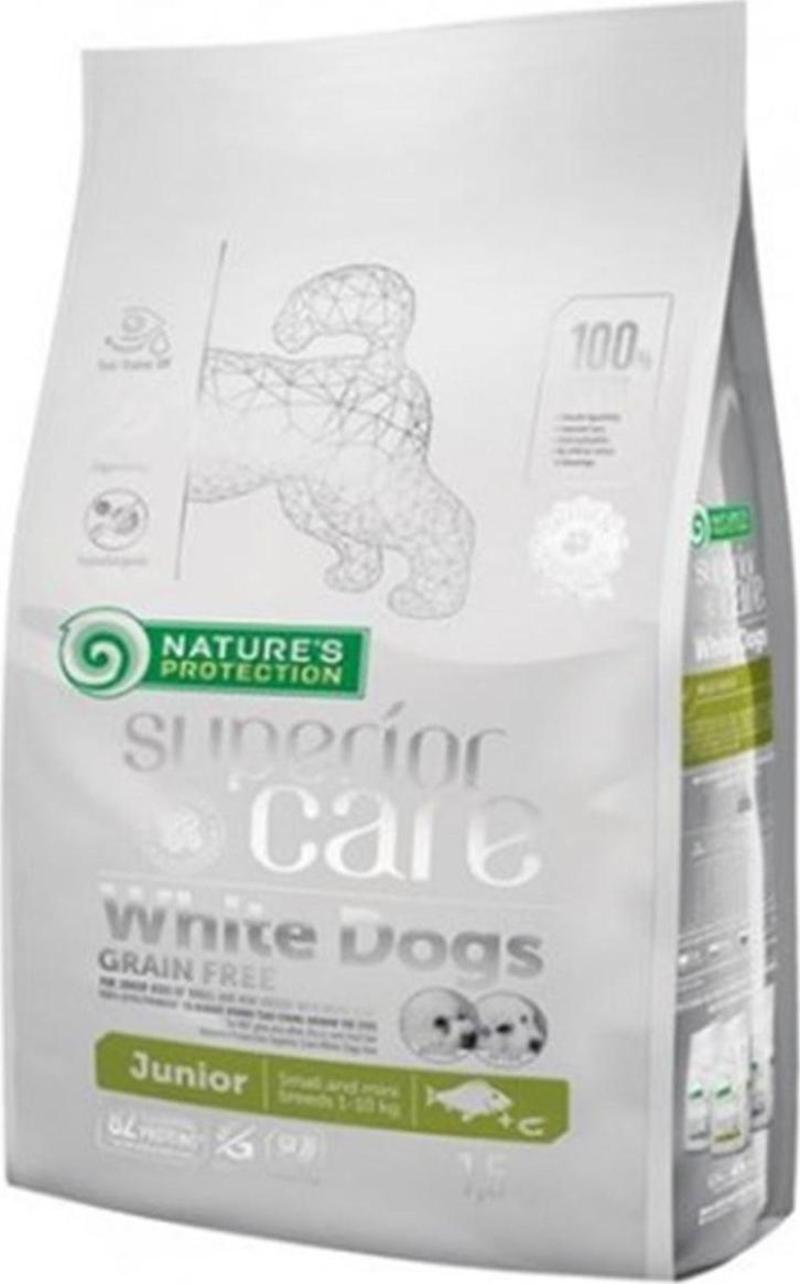 NP Superior Care White Dogs Tahılsız Alabalıklı Small&Mini Junior Köpek Maması 1,5 kg