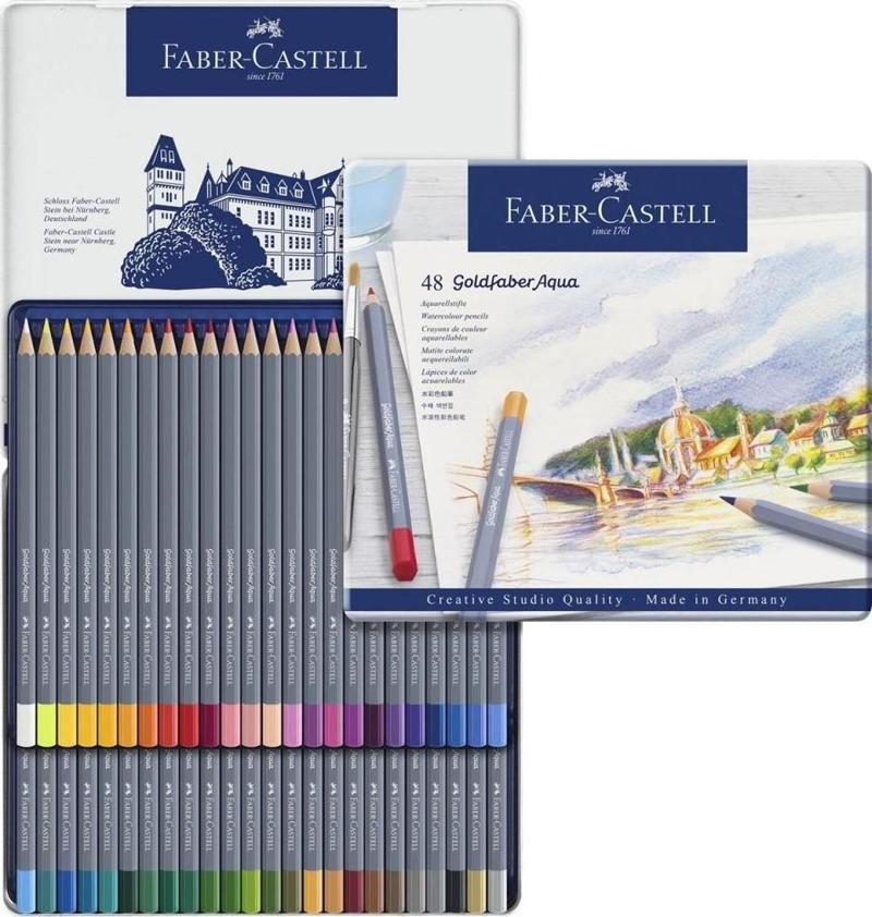 Goldfaber Aquarell Kuru Boya 48'li