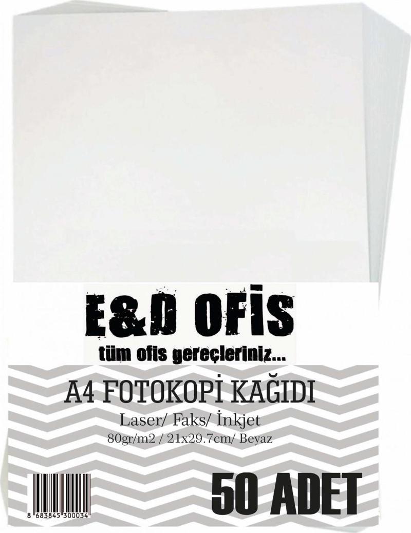 A4 Fotokopi Kağıdı 50 Yaprak