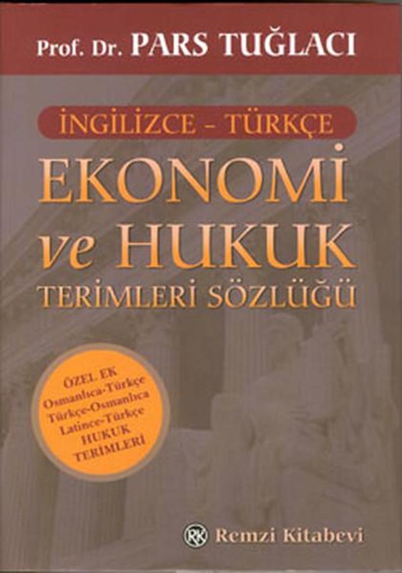 Ekonomi ve Hukuk Terimleri Sözlüğü (İngilizce-Türkçe)