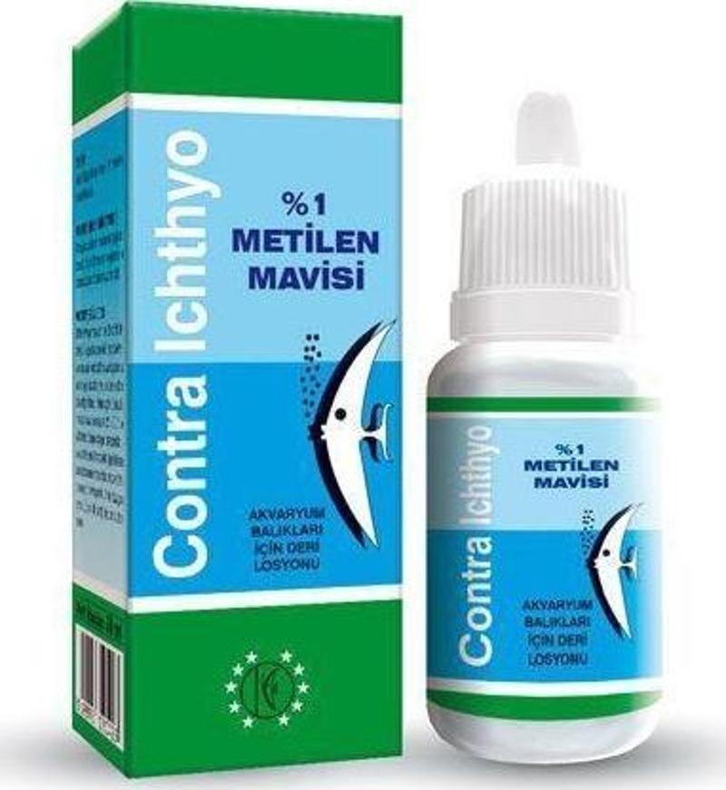 Contra Ichthyo Akvaryum Baliklari Için Deri Solüsyonu 30 Ml