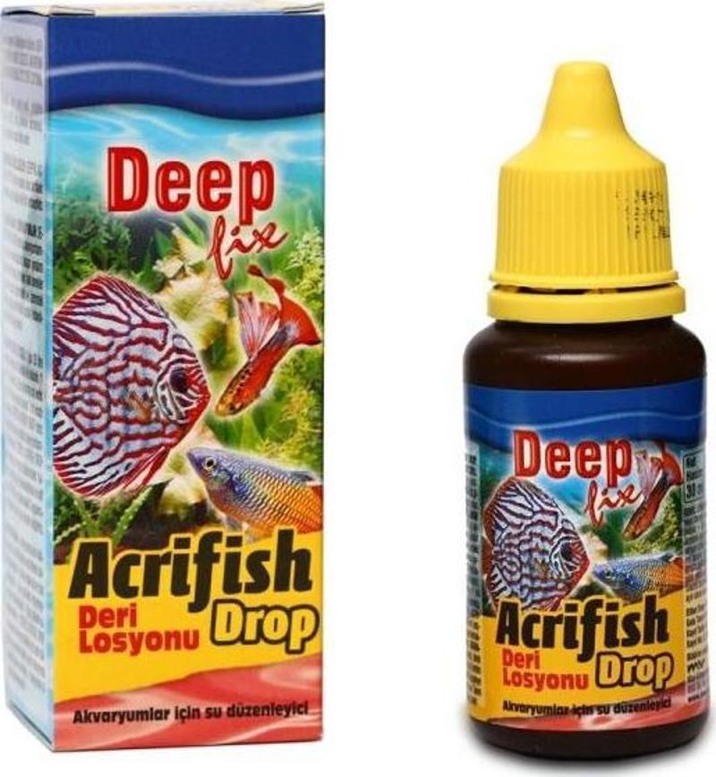 Acrifish Drop Mantar ve Parazit Giderici 30 ml