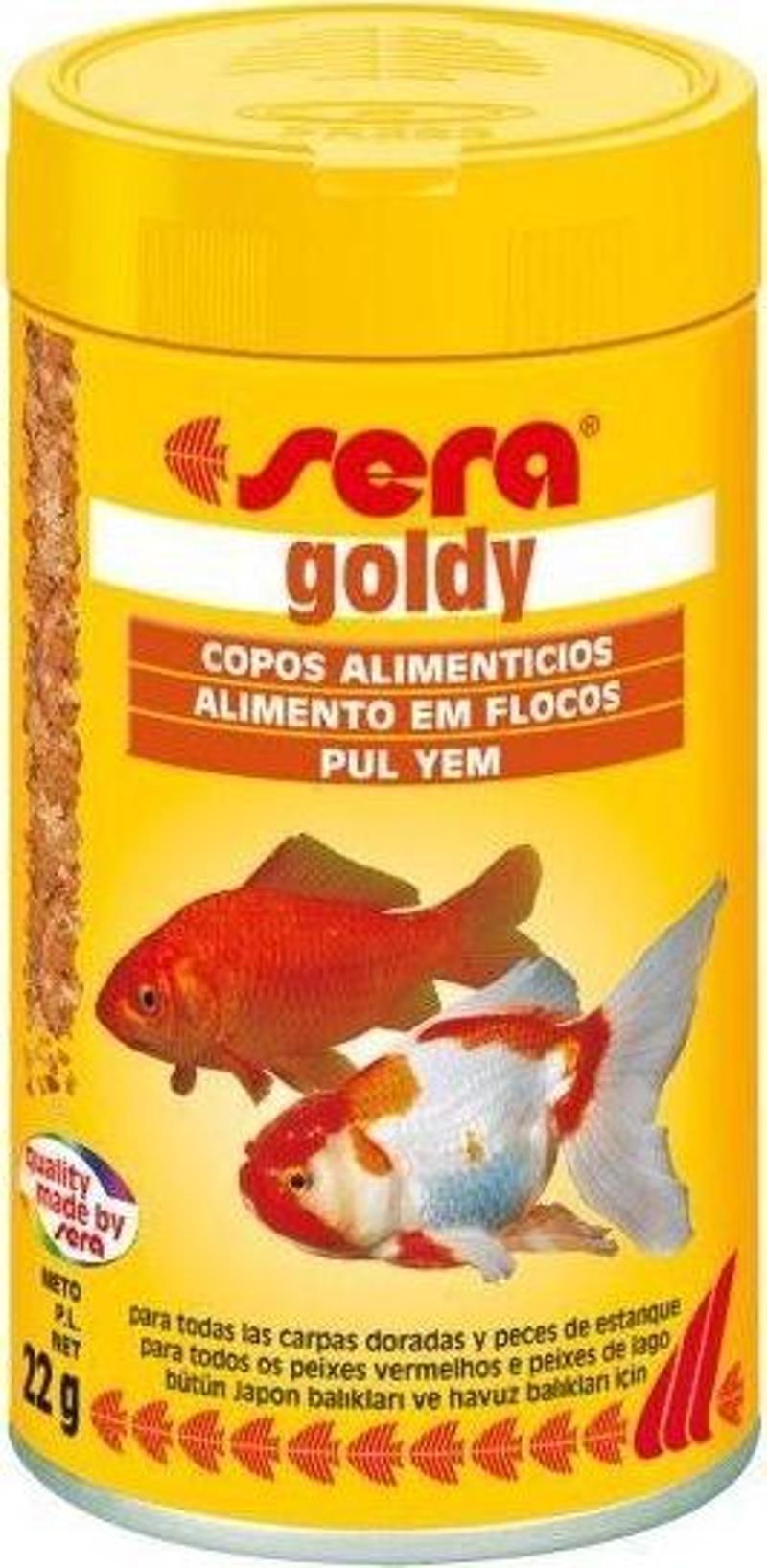 Goldy Nature Japon Balığı Pul Yemi 100 Ml