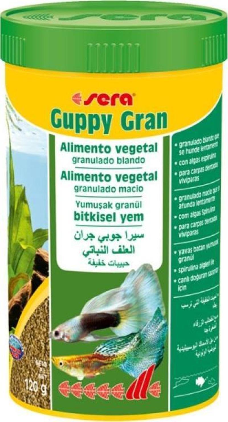 Guppy Gran Balık Yemi 250 ml / 120 gr