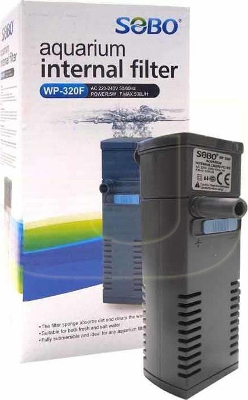 Akvaryum İç Filtre WP-320F 4W 300 Lt/Saat