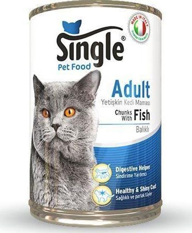 Balıklı Kedi Konservesi 415 gr