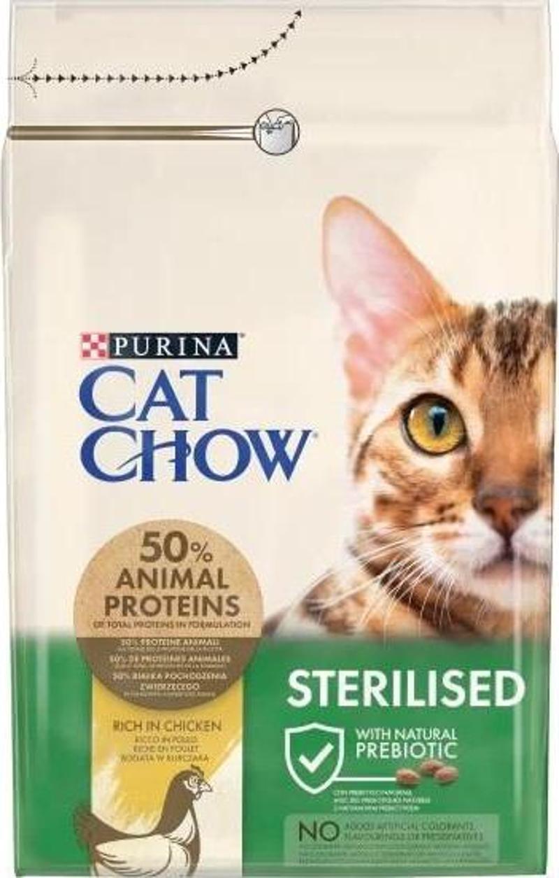 Purina Cat Chow Sterilised Tavuklu Yetişkin Kedi Maması 3 kg