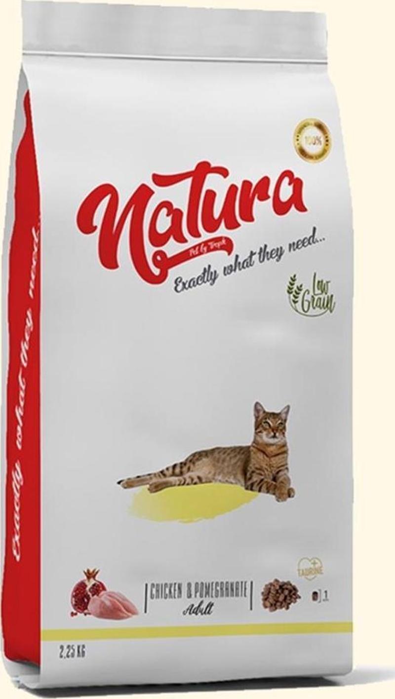 Tavuklu ve Narlı Düşük Tahıllı Yetişkin Kedi Maması 2,25kg