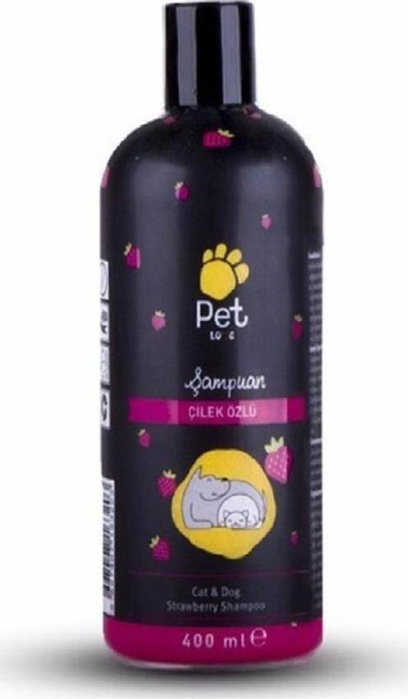 Kedi Ve Köpek Şampuanı Çilek Özlü 400 Ml